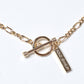 Figaro Link Necklace -2mm- -Gold-