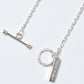 Oval Cut Necklace
