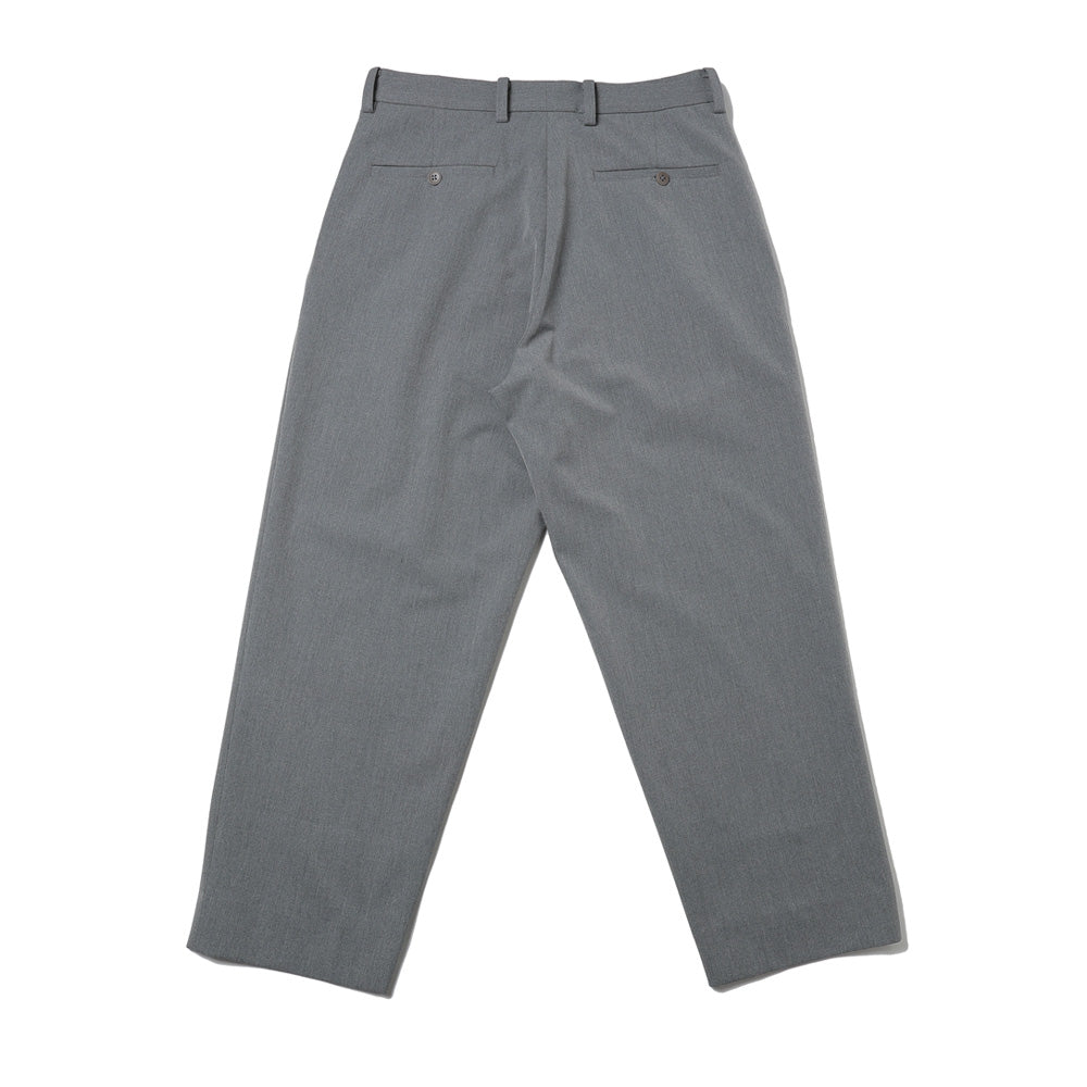 2wayパンツ　タックテーパード