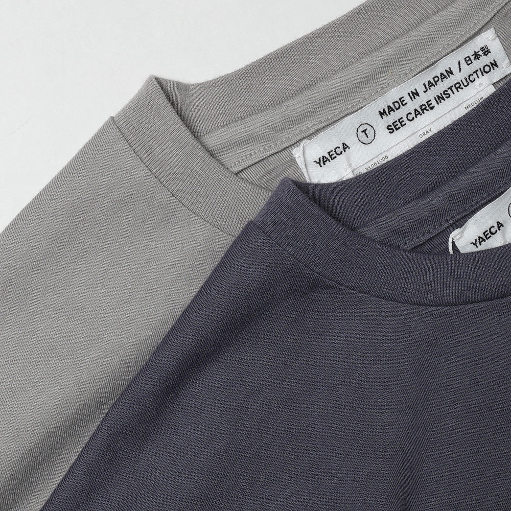 Tightly woven T-shirt with pocket