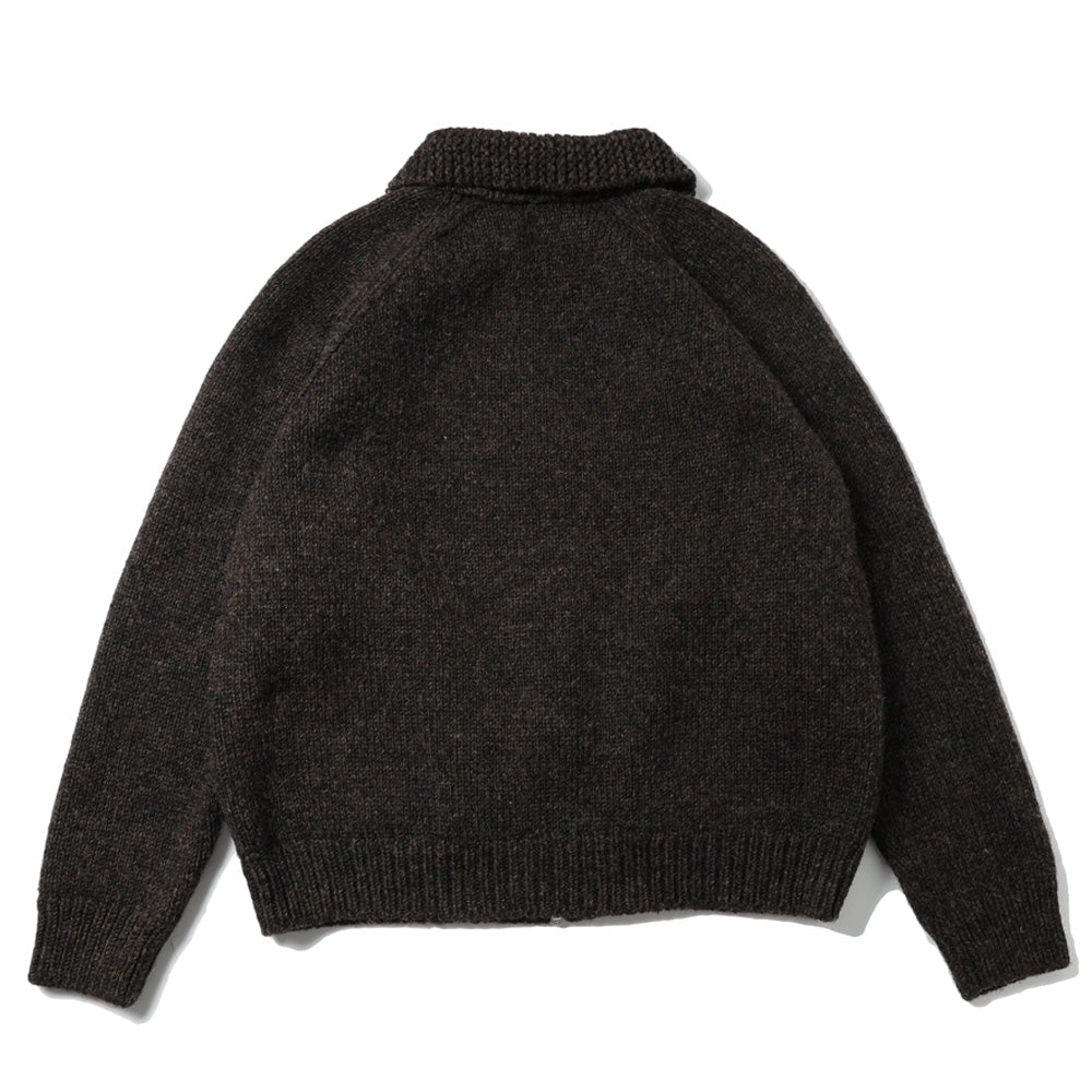 KNIT ZIP BLOUSON