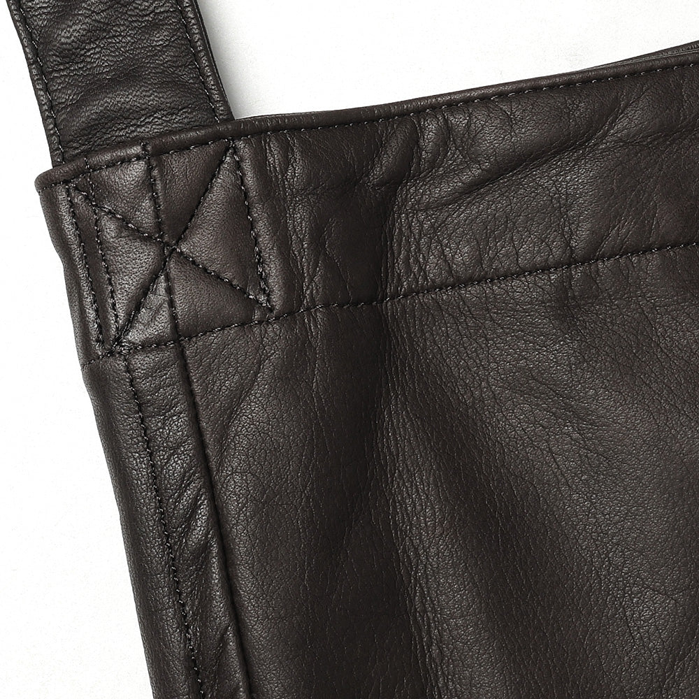 YOKO SAKAMOTO(ヨーコサカモト )RESEARCHER BAG - LARGE(GRAIN LEATHER