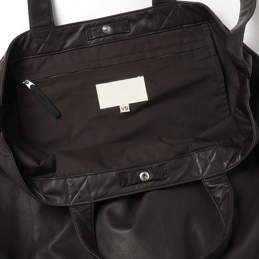 YOKO SAKAMOTO(ヨーコサカモト )RESEARCHER BAG - LARGE(GRAIN LEATHER