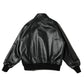 Leather Harrington Jacket