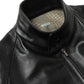 Leather Harrington Jacket