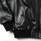 Leather Harrington Jacket