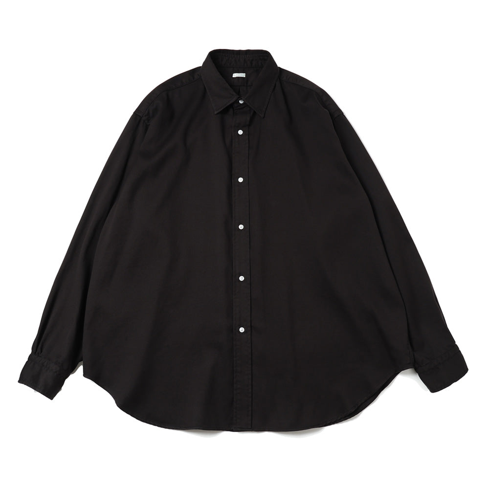 A.PRESSE アプレッサDouble Weave Twill Regular A.PRESSE (ア プレッセ) Double Weave Twill Regular Collar Shirt