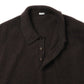 Brushed Cashmere Middle Gauge Polo Collar Sweater