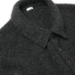 Brushed Cashmere Middle Gauge Polo Collar Sweater