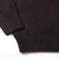 Brushed Cashmere Middle Gauge Polo Collar Sweater