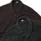 Brushed Cashmere Middle Gauge Polo Collar Sweater