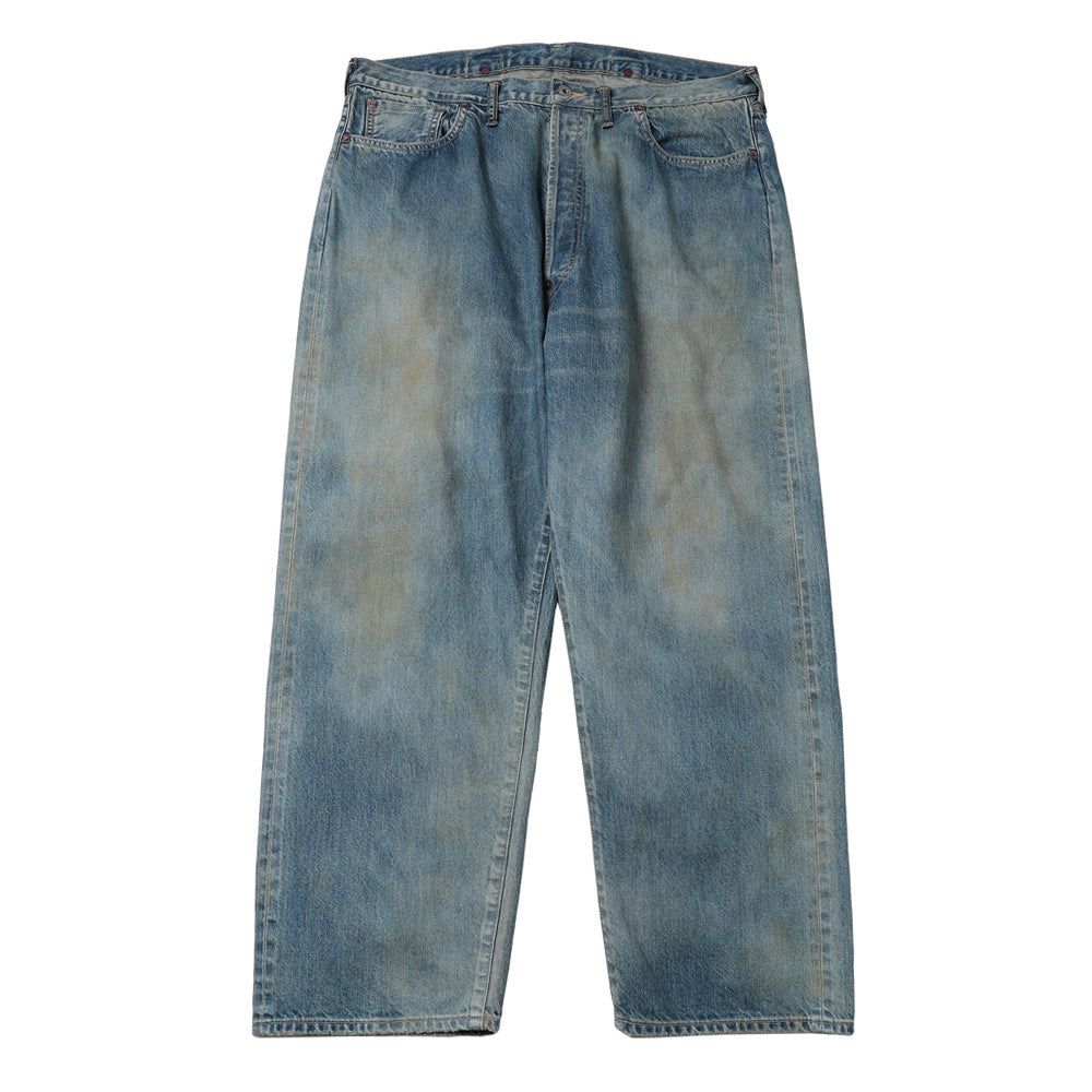 No.37 Washed Wide Denim Pants