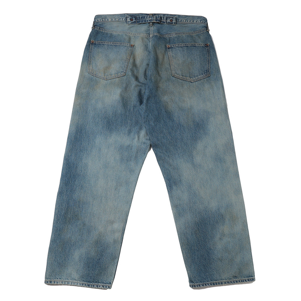 No.37 Washed Wide Denim Pants