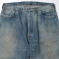 No.37 Washed Wide Denim Pants
