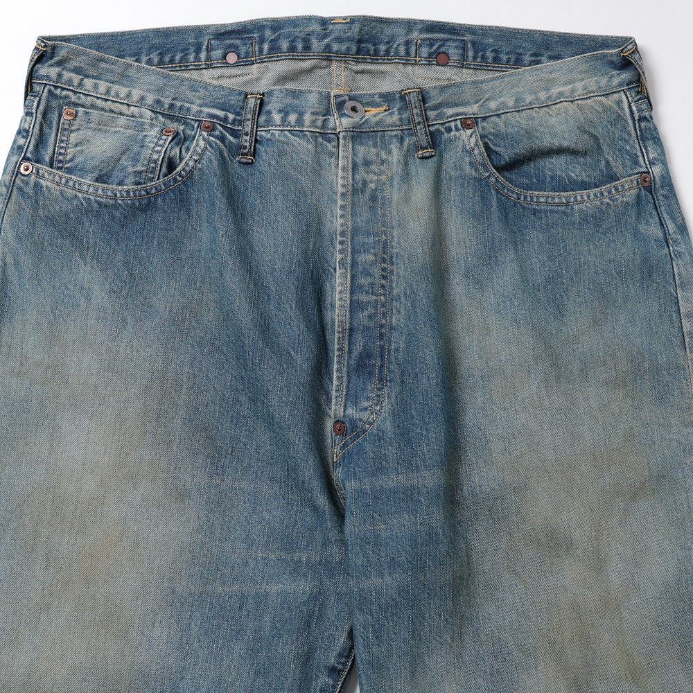 No.37 Washed Wide Denim Pants