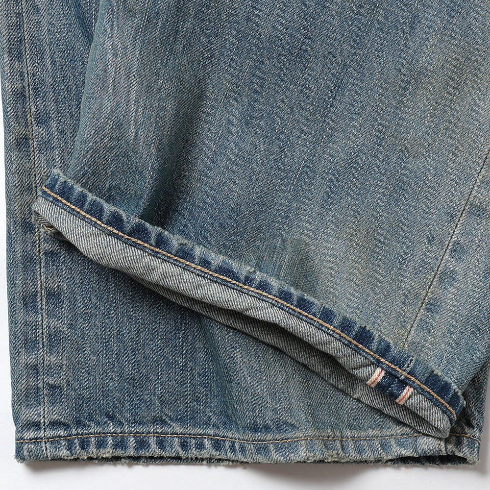 No.37 Washed Wide Denim Pants