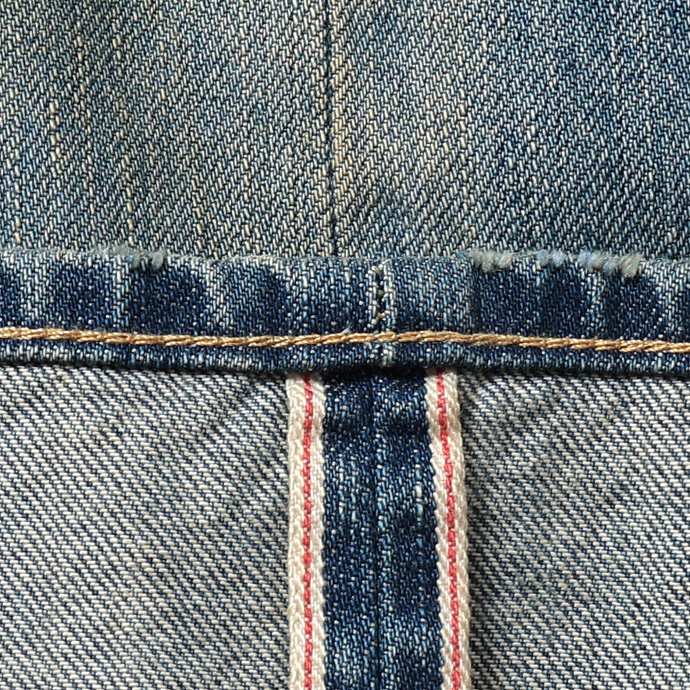No.37 Washed Wide Denim Pants