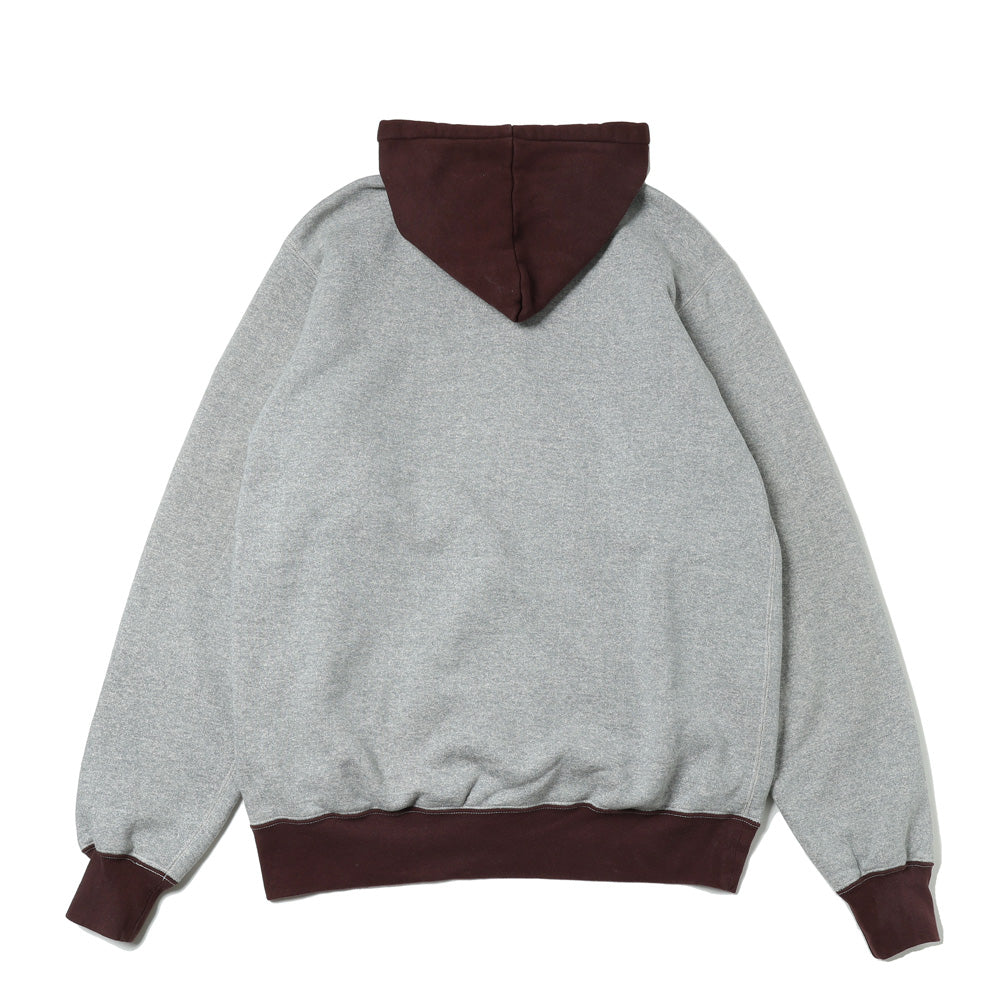 Vintage Attached Hood Zip Parka