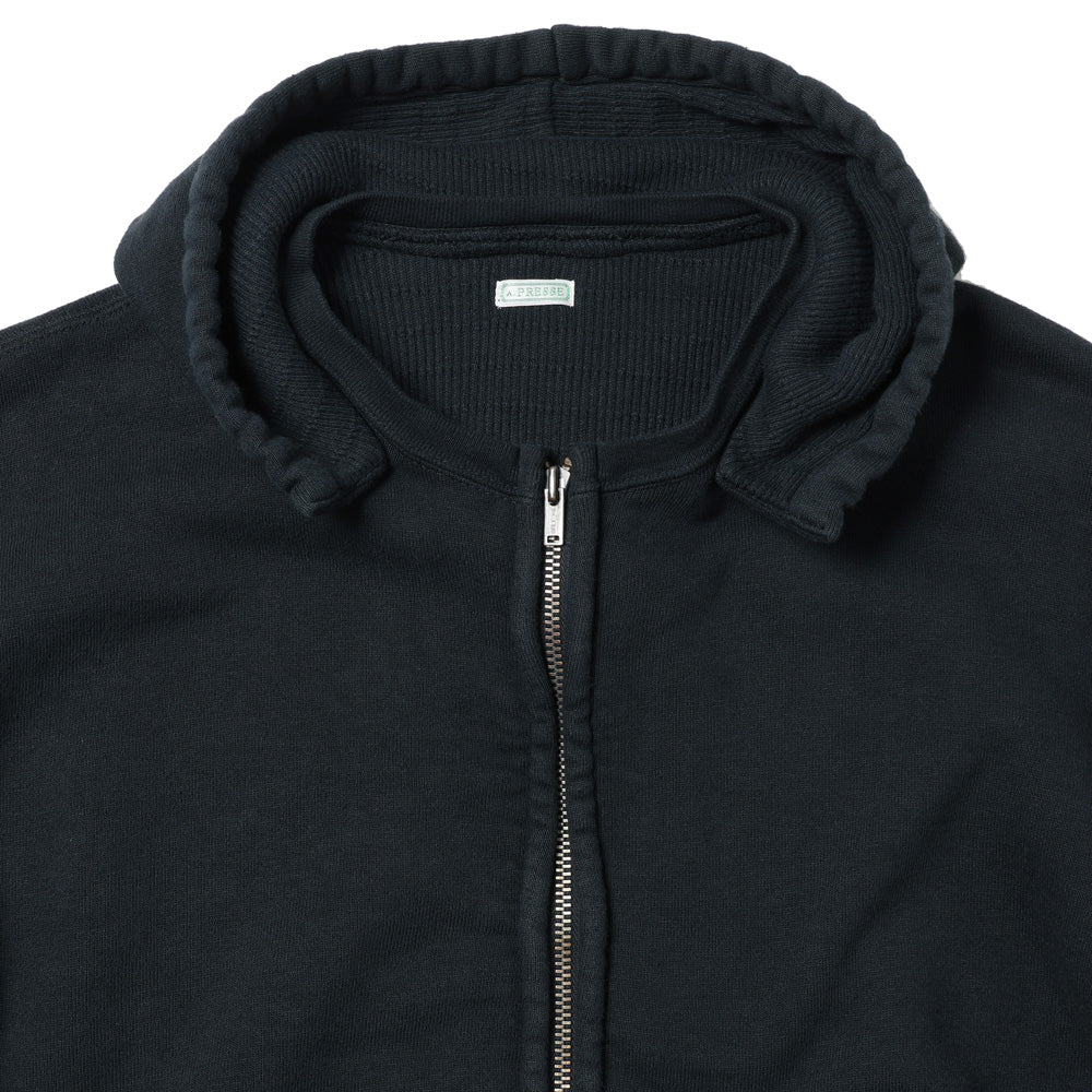 Vintage Attached Hood Zip Parka
