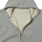 Vintage Attached Hood Zip Parka