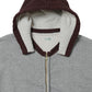 Vintage Attached Hood Zip Parka