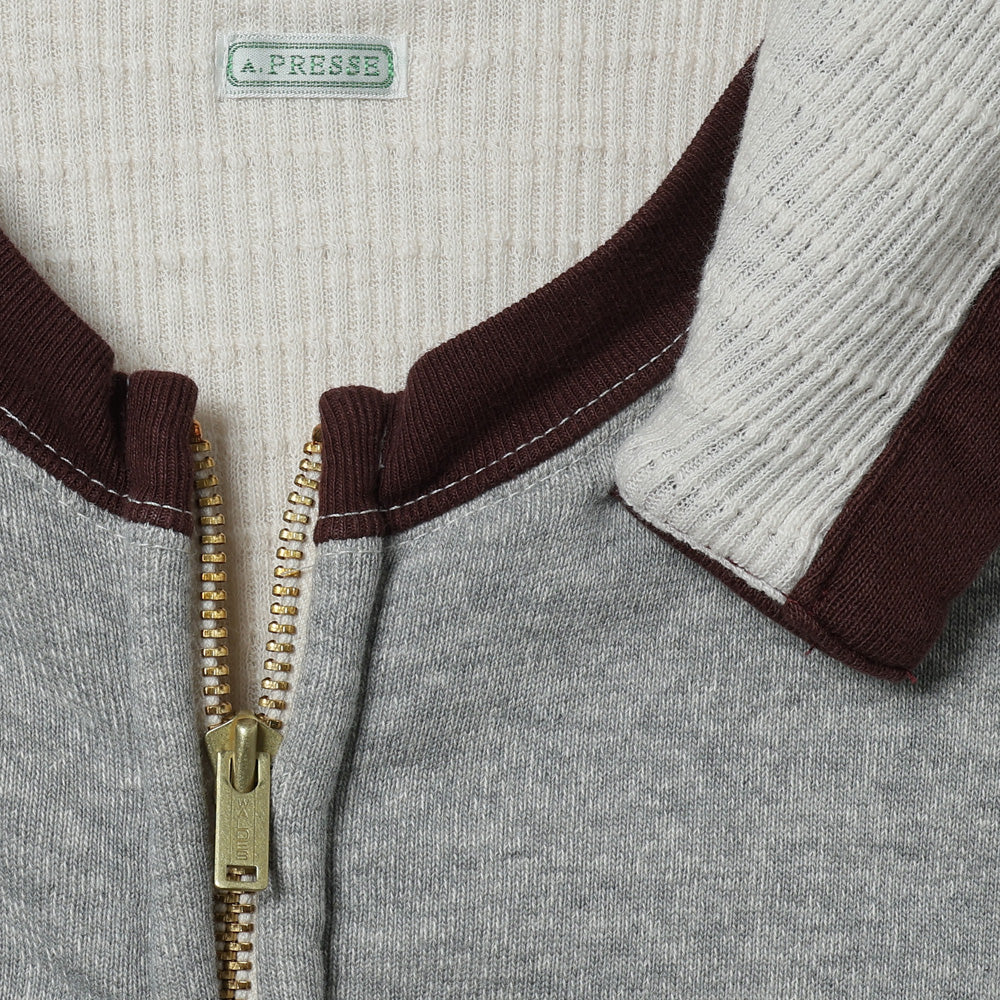 Vintage Attached Hood Zip Parka
