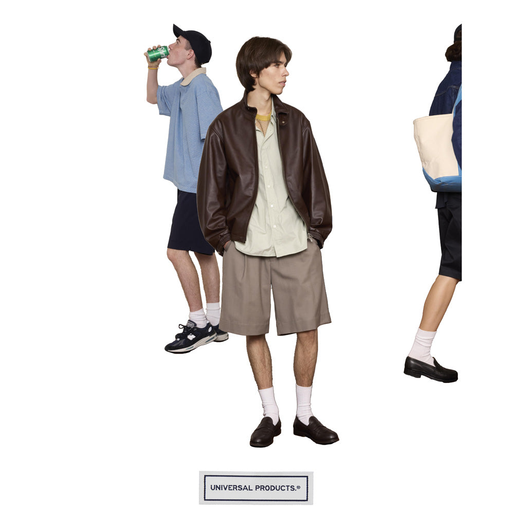 UNIVERSAL PRODUCTS (ユニバーサルプロダクツ) WOOL SHORTS 261-60507