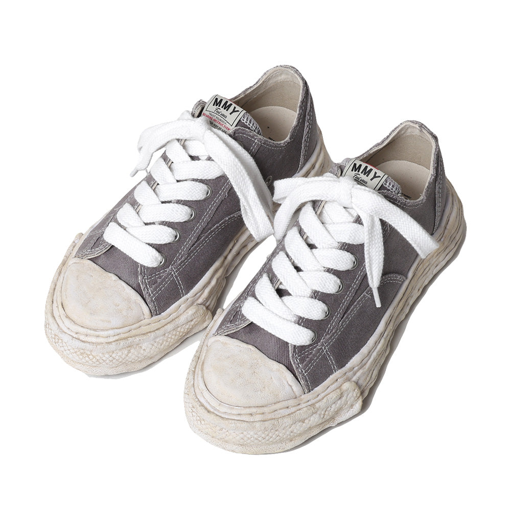 (PETERSON23) OG Sole Brushed Twill Low-top Sneaker GRAY