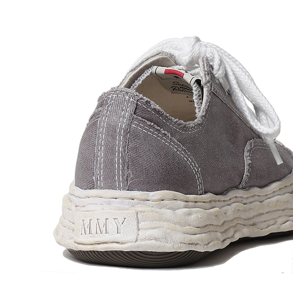 (PETERSON23) OG Sole Brushed Twill Low-top Sneaker GRAY