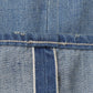 SELVEDGE FADED LIGHT DENIM WIDE PANTS