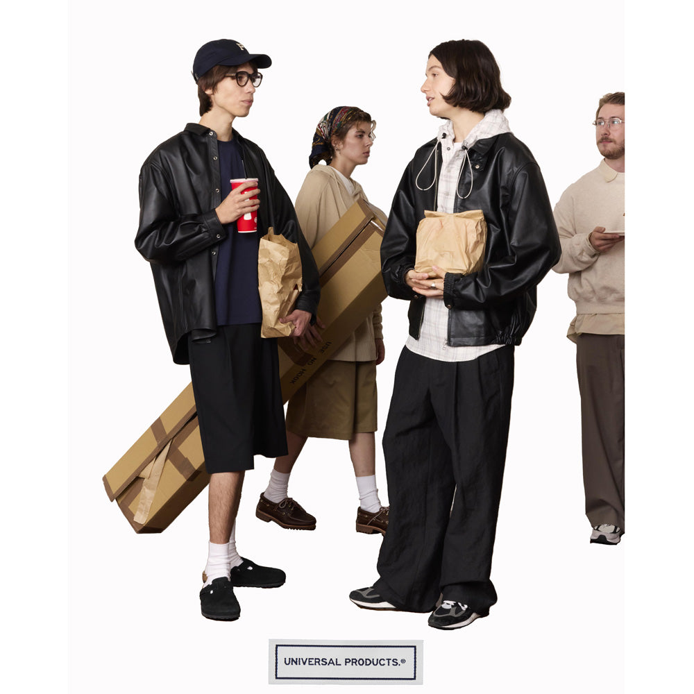 Leather Shirt Jacket 26ssmae