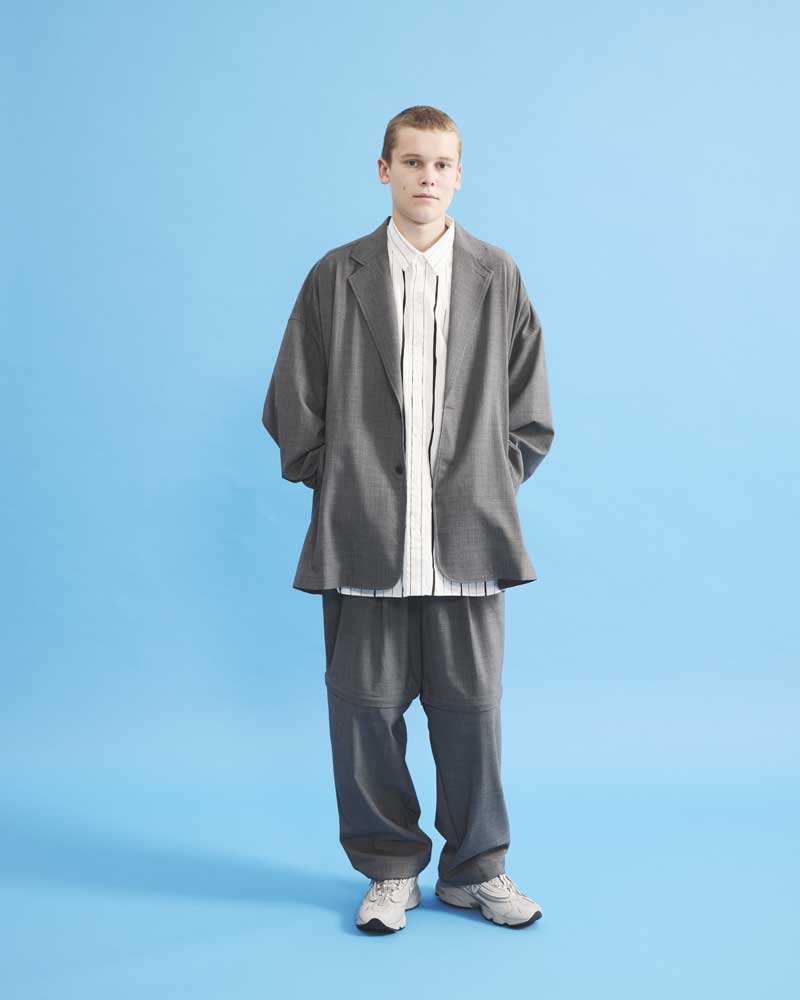 S.F.C(ストライプスフォークリエイティブ)DETACHABLE S WOOL PANTS