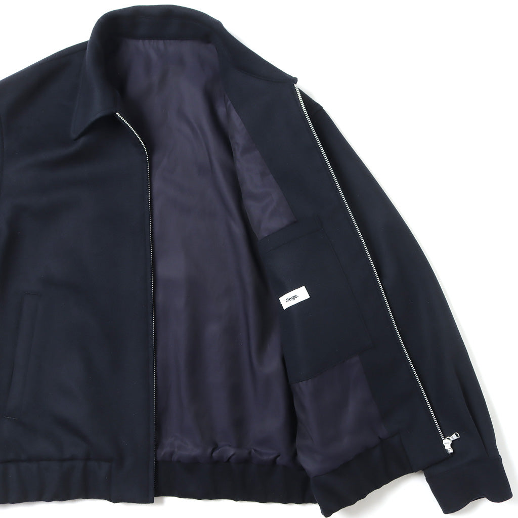 Wool Zip Blouson