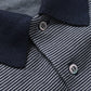 High Gauge L/S Striped Polo Shirts
