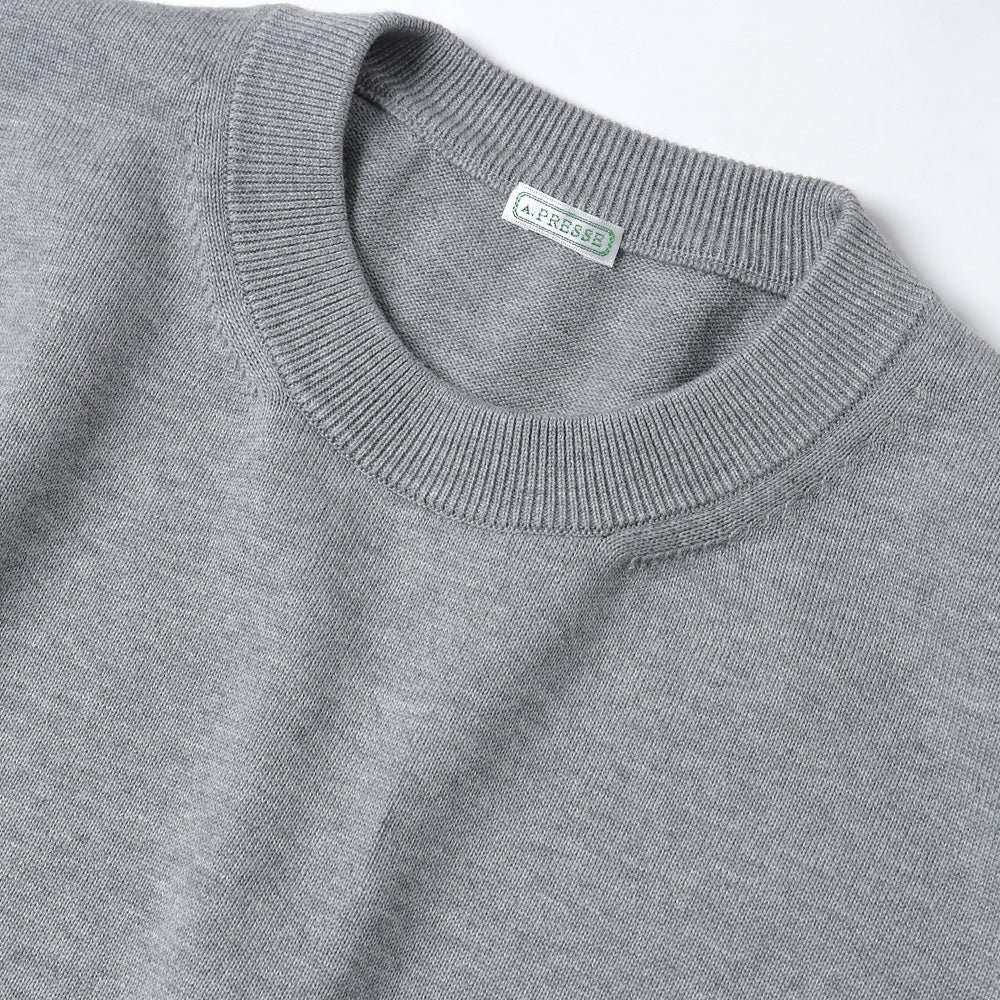 A.PRESSE (ア プレッセ) Cotton knit L/S T-Shirt 24SAP-03-06K (24SAP 