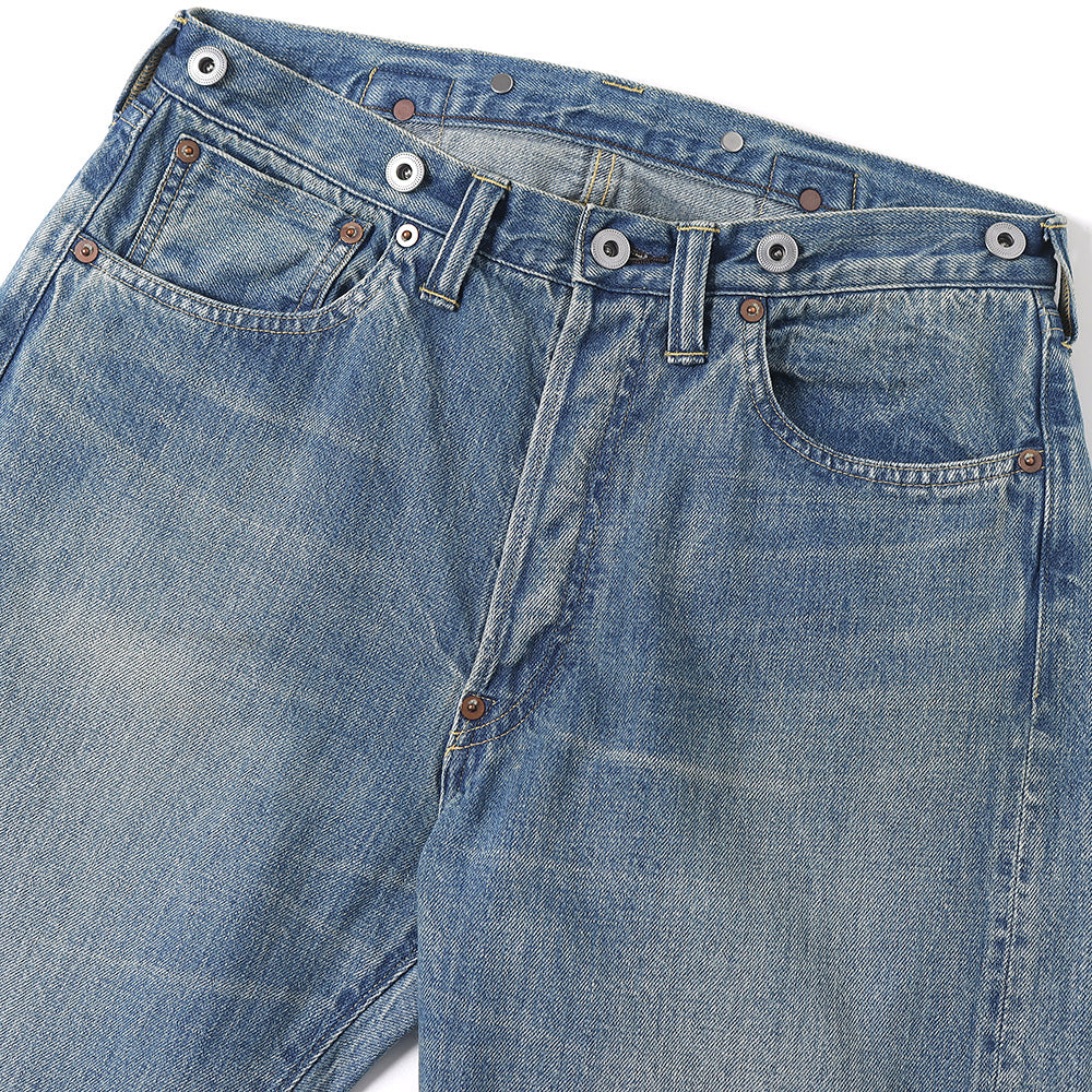 No.2 Washed Denim Pants