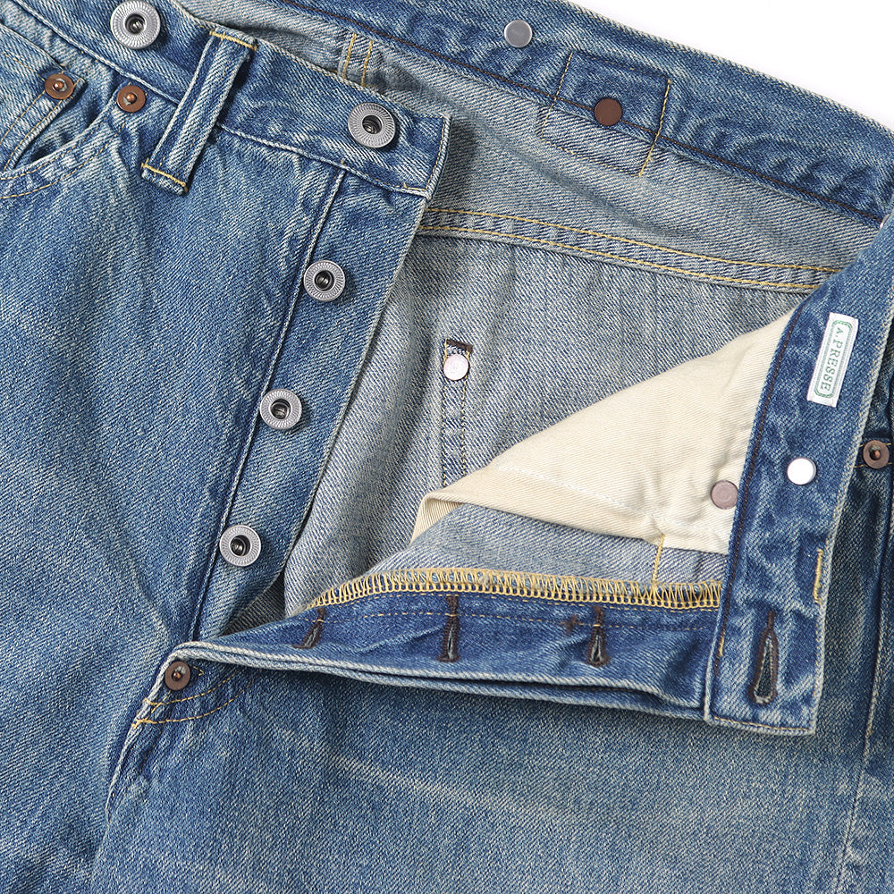 No.2 Washed Denim Pants