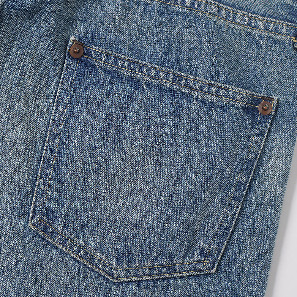 No.2 Washed Denim Pants