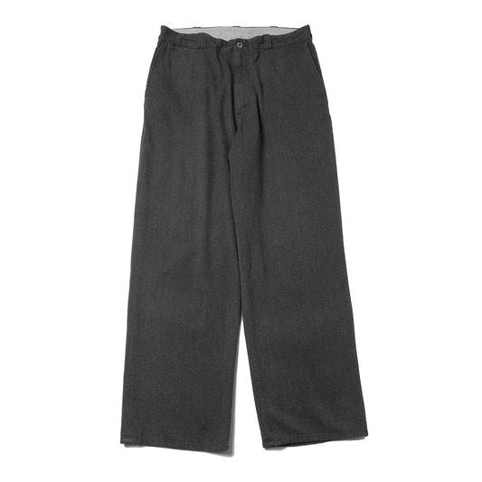 Vintage Black Chambray Work Pants