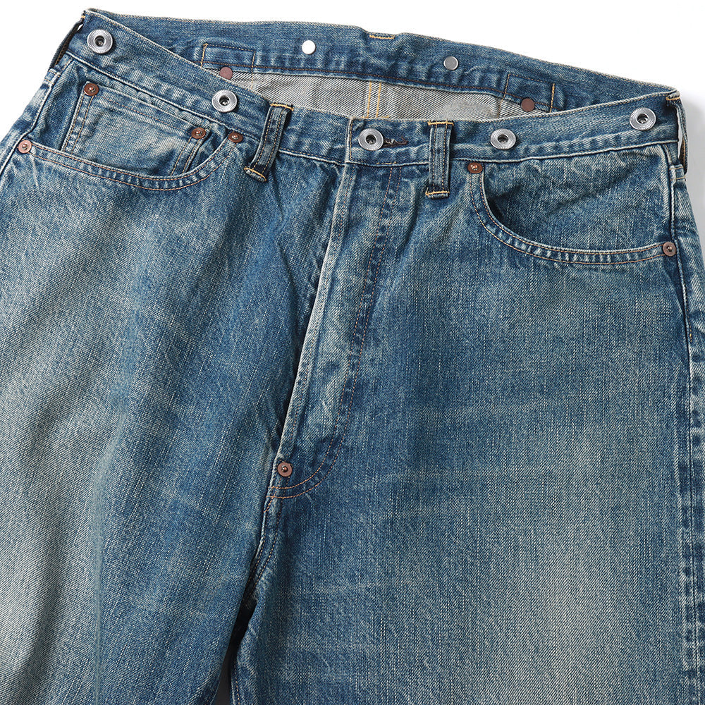 A.PRESSE (ア プレッセ) No.22 Washed Wide Denim Pants AP-4003 (AP 