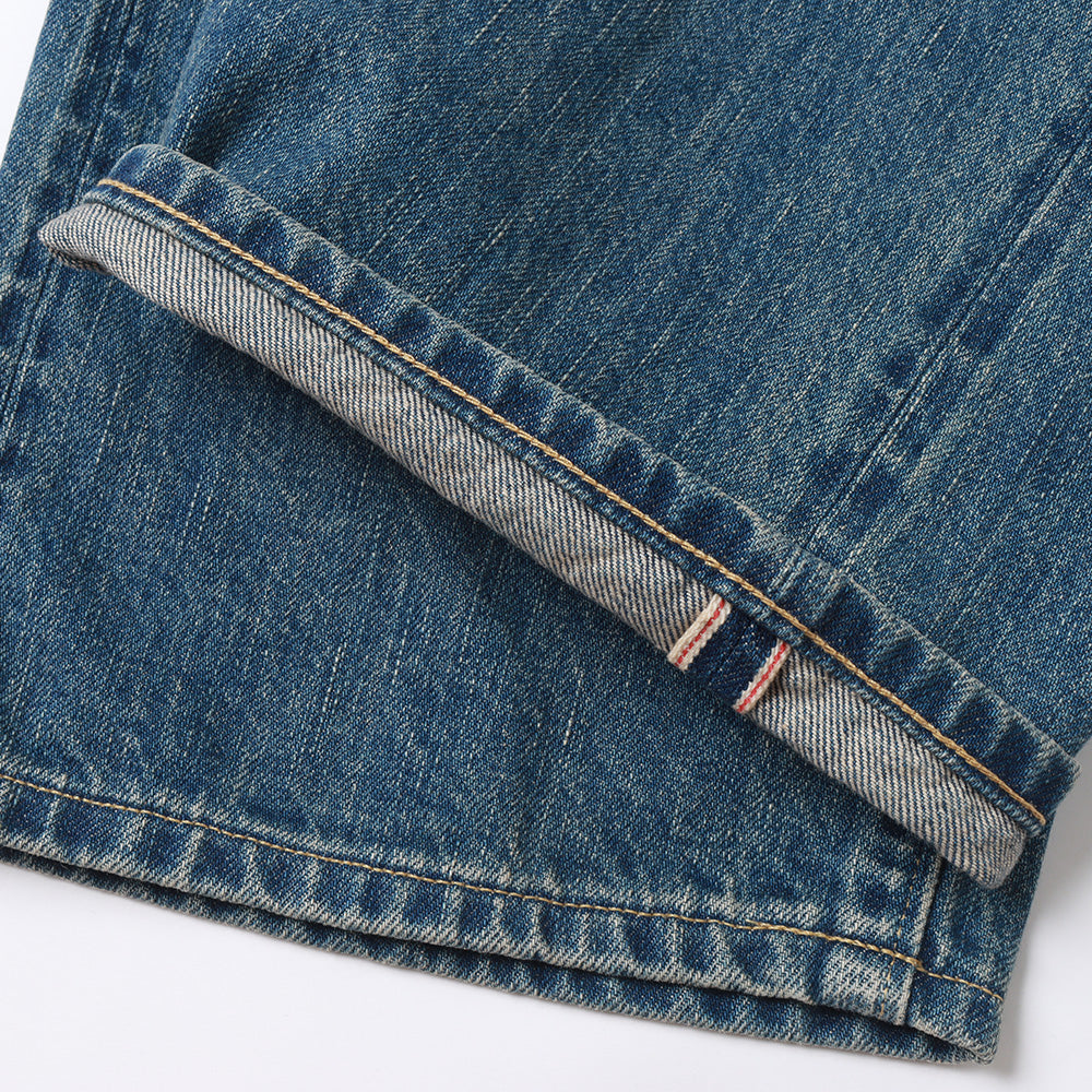 A.PRESSE No.22 Washed Wide Denim Pants AP-4003 (AP-4003) | A  