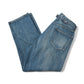 No.22 Washed Wide Denim Pants