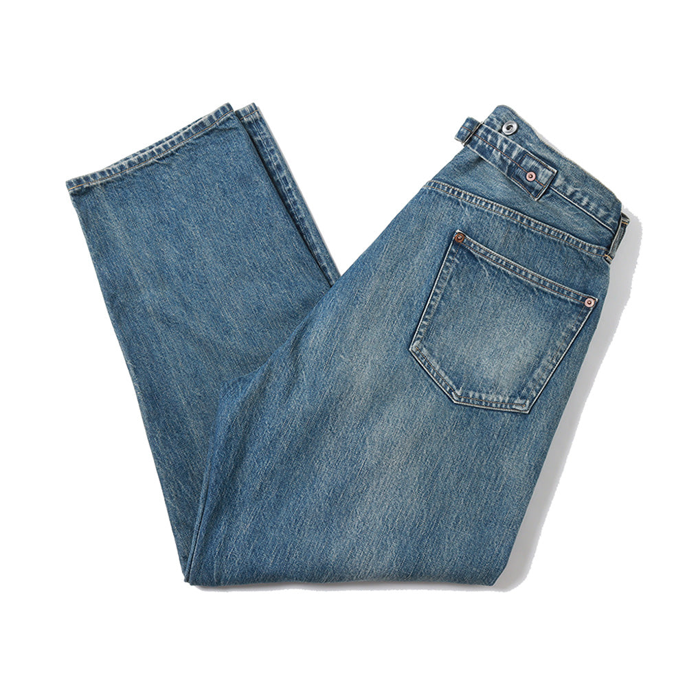 A.PRESSE (ア プレッセ) No.22 Washed Wide Denim Pants AP-4003 (AP 