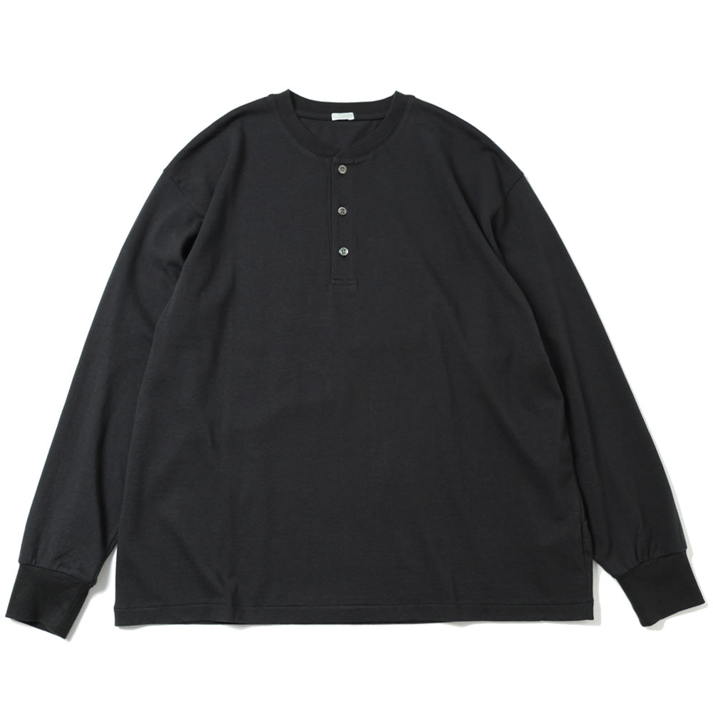 Cashmere Blend L/S Henley Neck Shirt