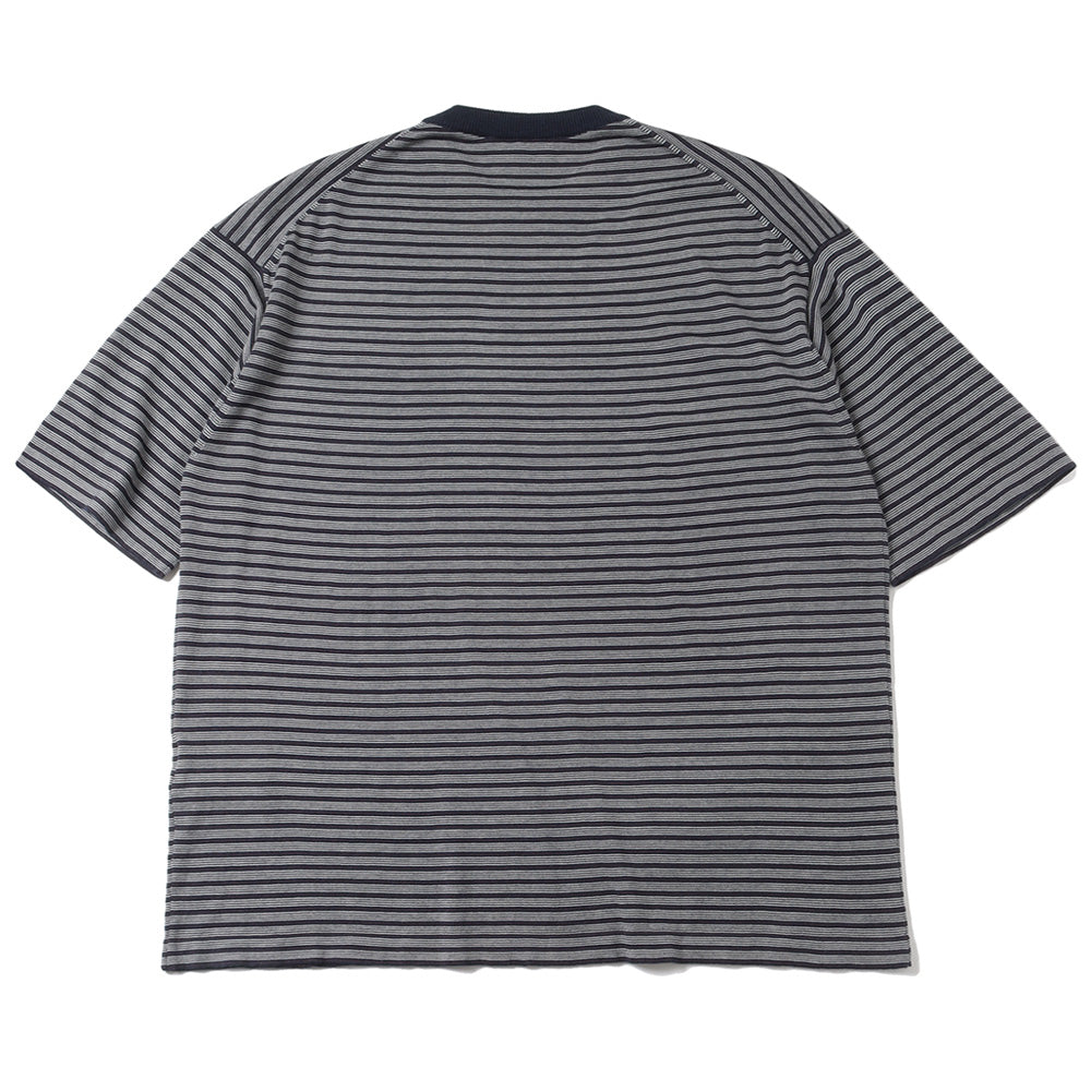 High Gauge S/S Striped T-Shirt