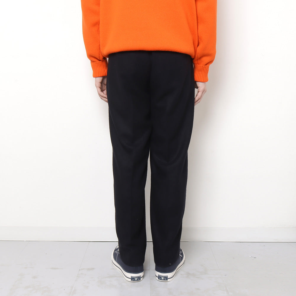 Cashmere Light Flannel Wide Tapered Trousers