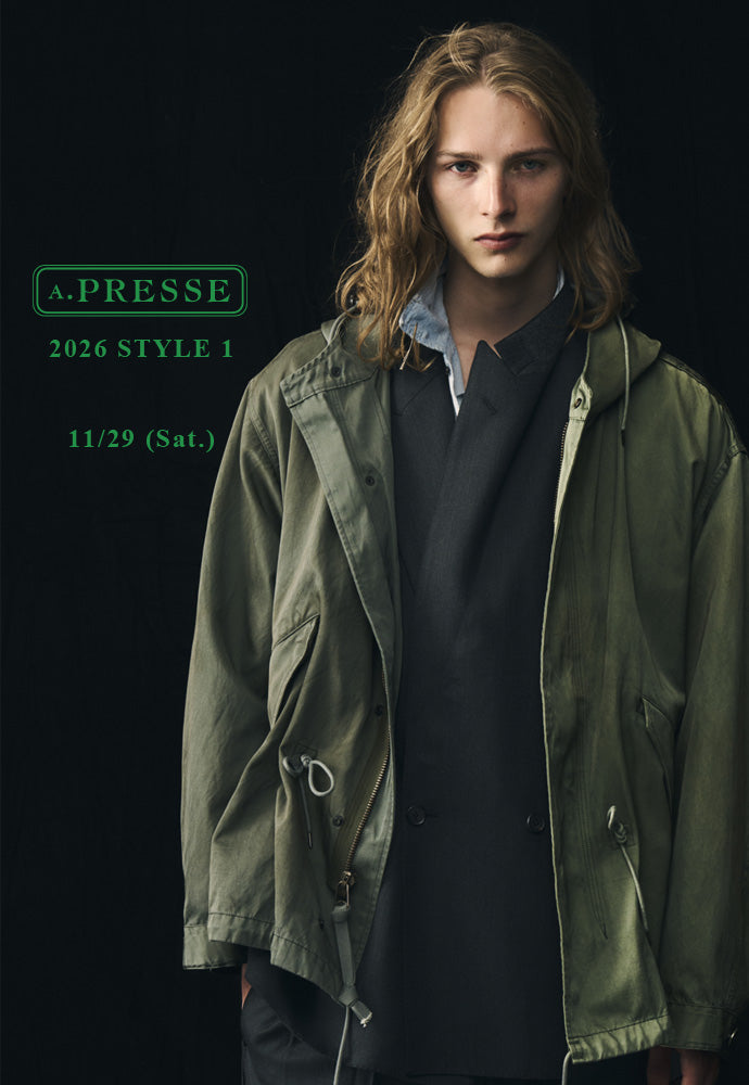 A.PRESSE 2026 Style 1 11/29(Sat.) Start