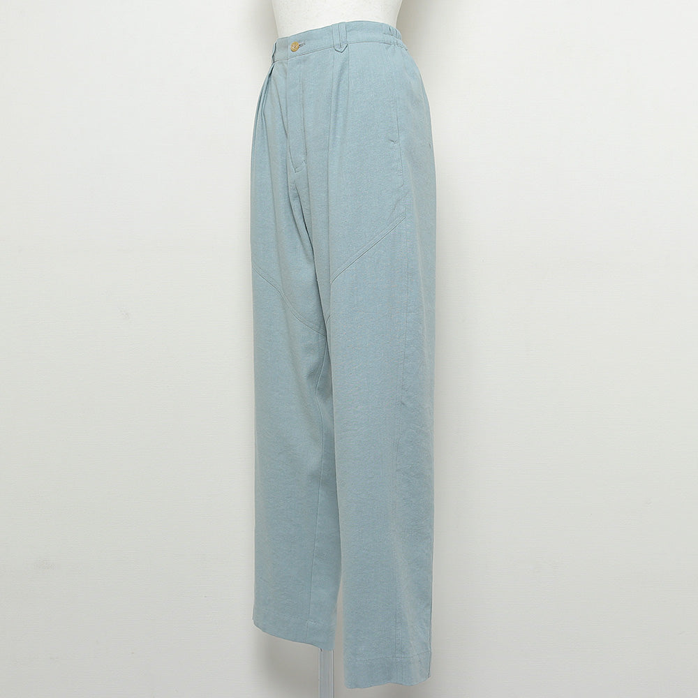 SILK NEP TAPERD PANTS