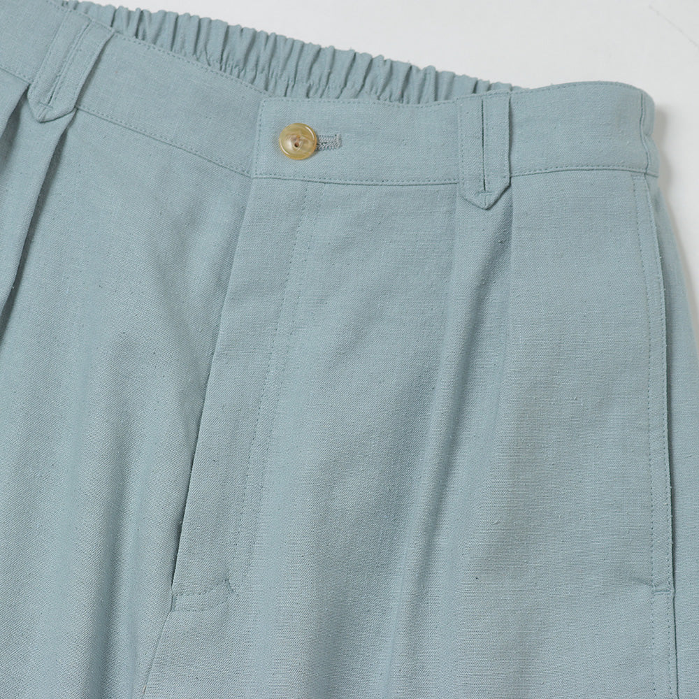 SILK NEP TAPERD PANTS