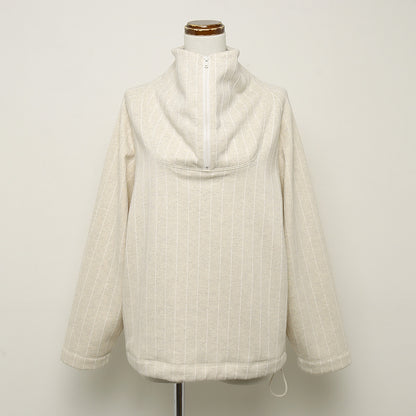 Striped Zip Up Sweat